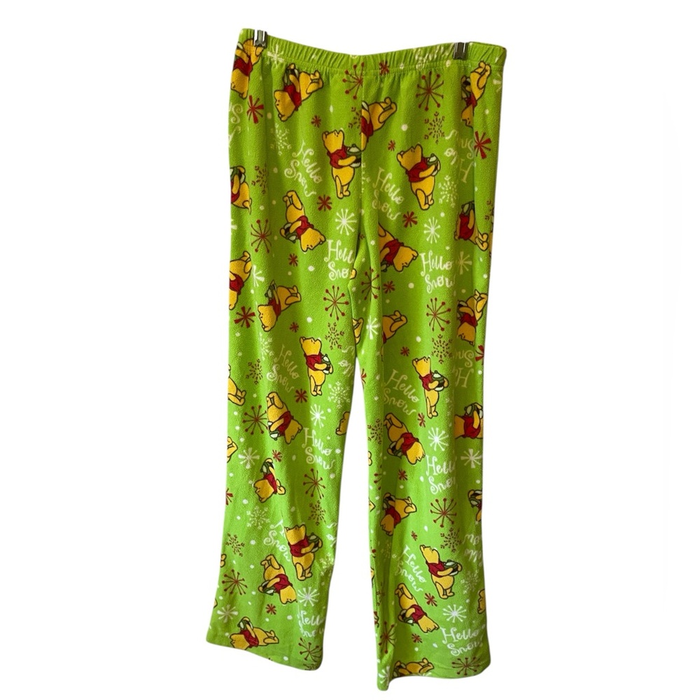 Disney Winnie the Pooh Lime Pajama Bottoms